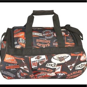 Harley-Davidson Vintage Logo Sport Duffel Bag  EUC